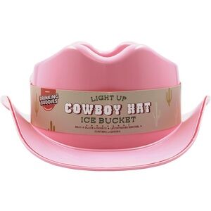 Pink Cowgirl/Cowboy Hat Ice Bucket
